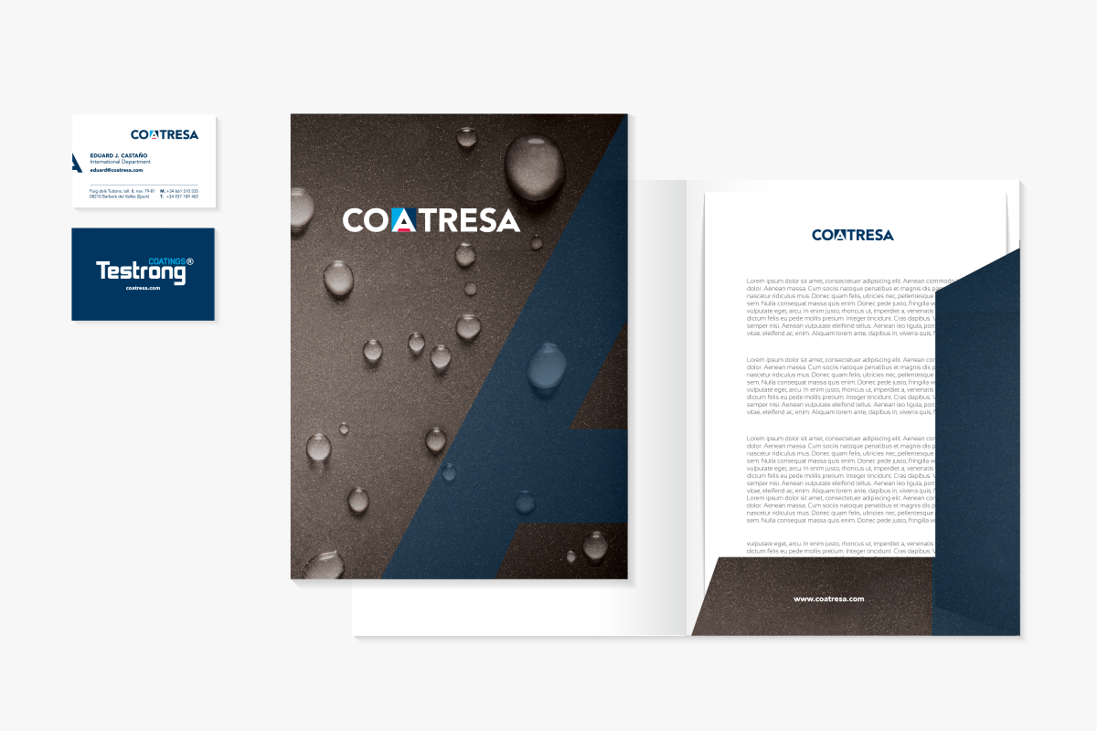targeta, carpeta corporativa
