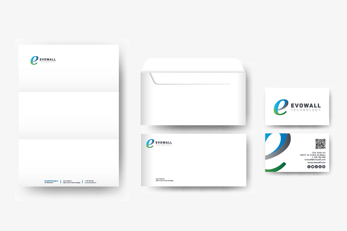 carta amb logo d'empresa